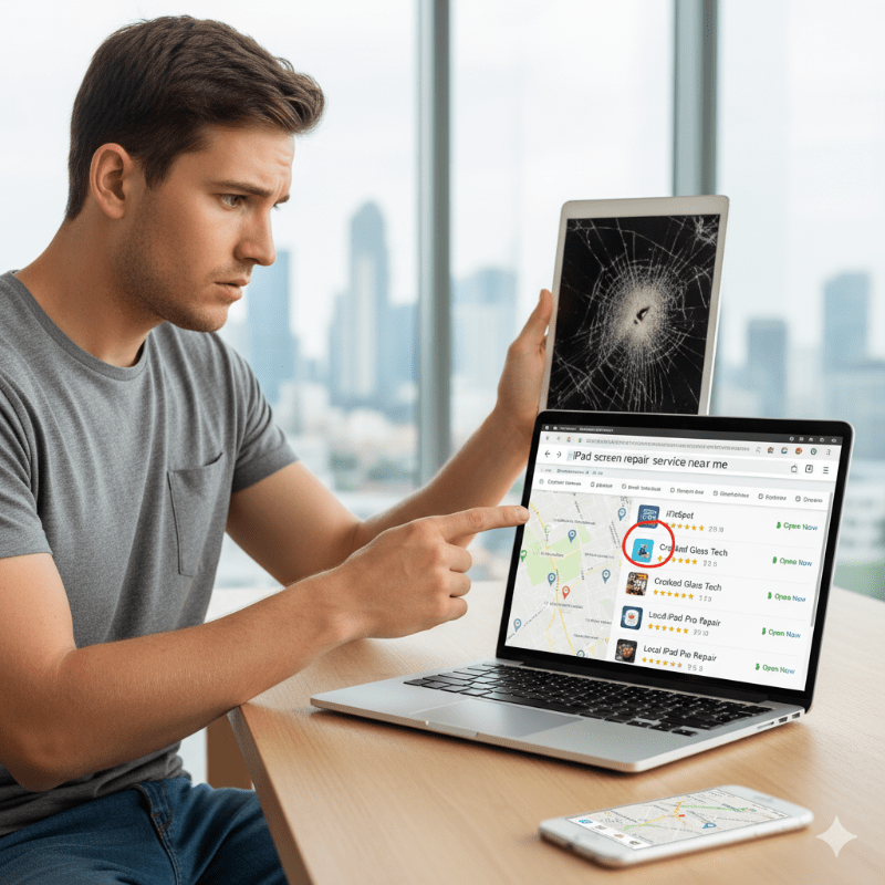 How can I find a reliable iPad screen repair service near me? - iPad-Repair