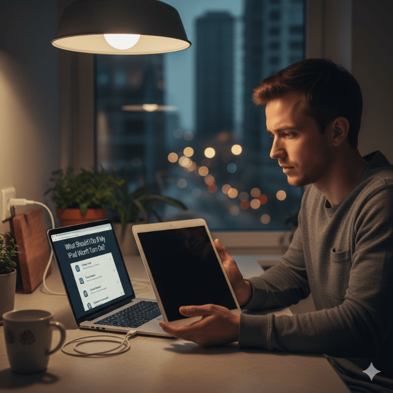 What Should I Do If My iPad Won't Turn On?